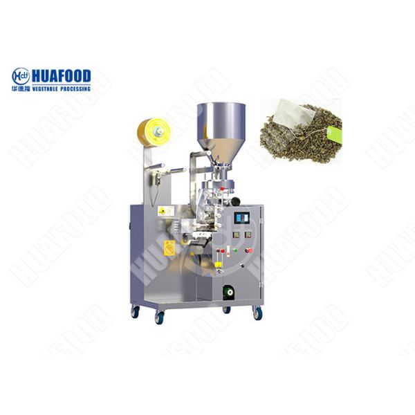 Trilateral Seal SUS Tea Bag Filling And Sealing Machine