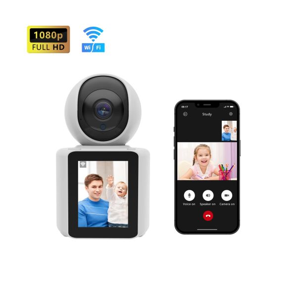 Wifi 1080p Two-Way Video Calling Cameras Baby Monitor Night Vision IP Wireless Camera With Video Call Smart Home Camera