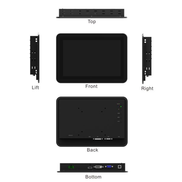 10.1 Inch Open Frame Touch Screen Monitor For Industrial Use