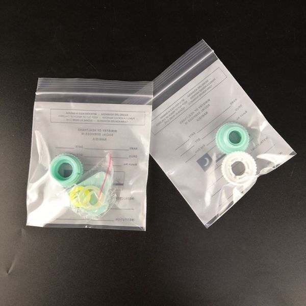Waterproof LDPE Poly Plastic Bag Medicine Ziplock For Pill Dispensing