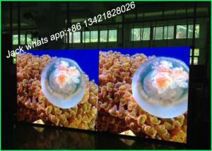 China High Resolution Indoor Full Color Led Display Video With Double Screen For Advertising on sale