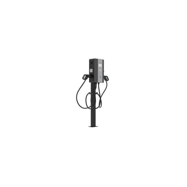 22kW Floor-Standing Pedestal AC Charger | Weatherproof for Outdoor Use