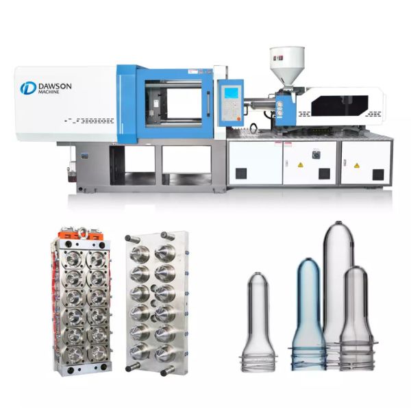 PET Preform Plastic Injection Molding Machine High Speed Production