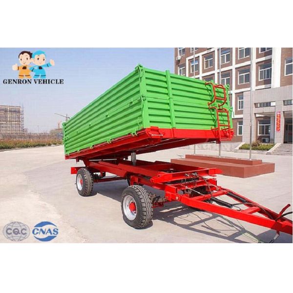 Long Service Life Drawbar Dropside Agricultural Farm Trailer