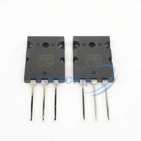 2SC5200 BJT NPN Transistor 230V 15A 150W Mosfet Bipolar Transistor