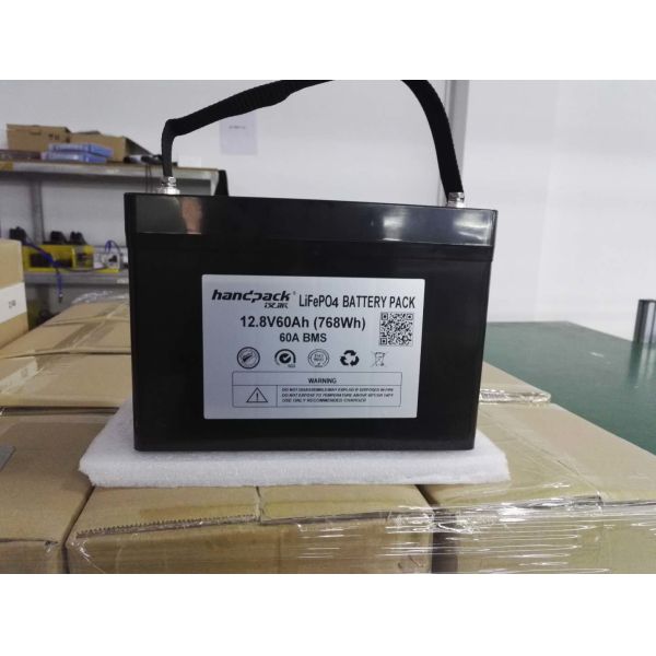 12V60AH Lead Aicd Replacement  LiFePO4 Battery For Solar Storage