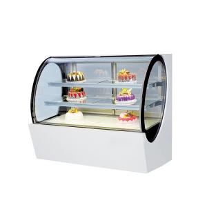 China 115L Commercial Baking Equipment Cake Display Showcase Pastry Glass Display Cabinet on sale