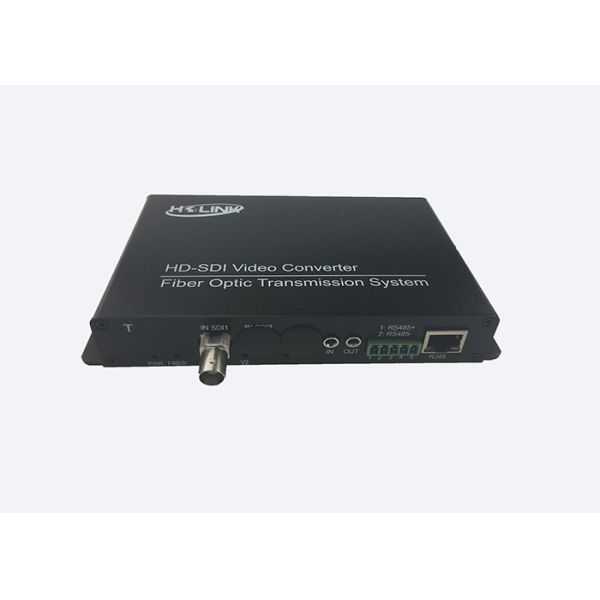Digital Optical Video HD SDI  to fiber optic converter / transmitter for BNC Connector with rj45 SFP