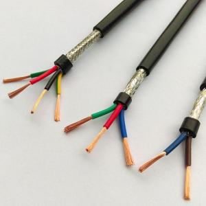  Multicore Antiwear Signal Control Cable , Nontoxic PVC Insulated Flexible Copper Wire Manufactures