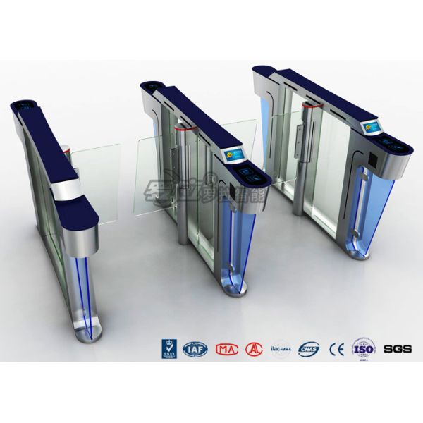 Industrial Swinging Speedgate Turnstile Access Control For Public Areas