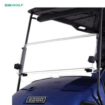 Tinted Acrylic Fold Down Windshield For Club Car