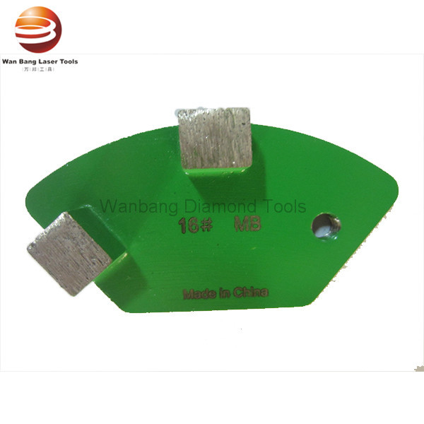 Small Segment Diamond Grinding Shoes For Concrete Floor