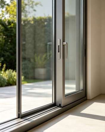 Aluminum Alloy Sliding Patio Door For Multi Unit Housing Projects