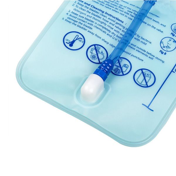 Biking Cycling Camping Water Bag TPU Water Bladder With Turn Bite Valve Multi Purposes