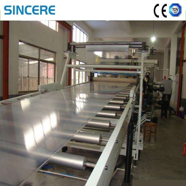 PP PE PET Thermoforming Sheet Making Machine High Output