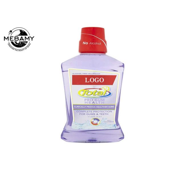 OEM Teeth Whitening Bleaching Kit For Removing Bad Breath Tooth Stains , Mint Flavour Teeth Whitening Mouthwash