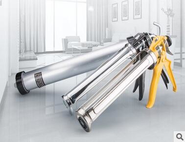 KM Heavy duty rotary aluminum handle cartridge caulking gun