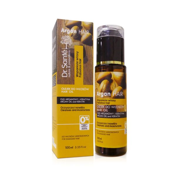 Not Greasy Human Hair Wig Care Products 100ml Argan Oil Hair Oil