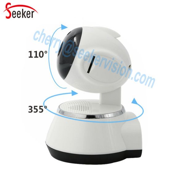 Factory supply HD 720P Ip camera smart phone control wireless camera Pan Tilt Night Vision