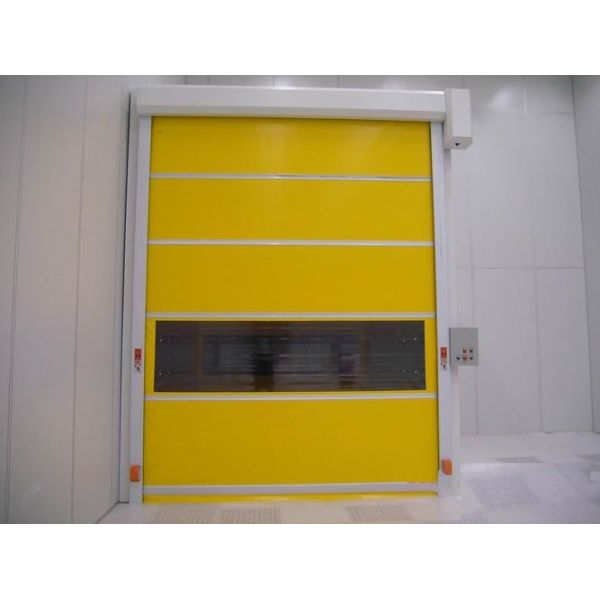 Warehouse PVC Rapid Rolling Door , Dust Protection Industrial Roller Shutter Doors