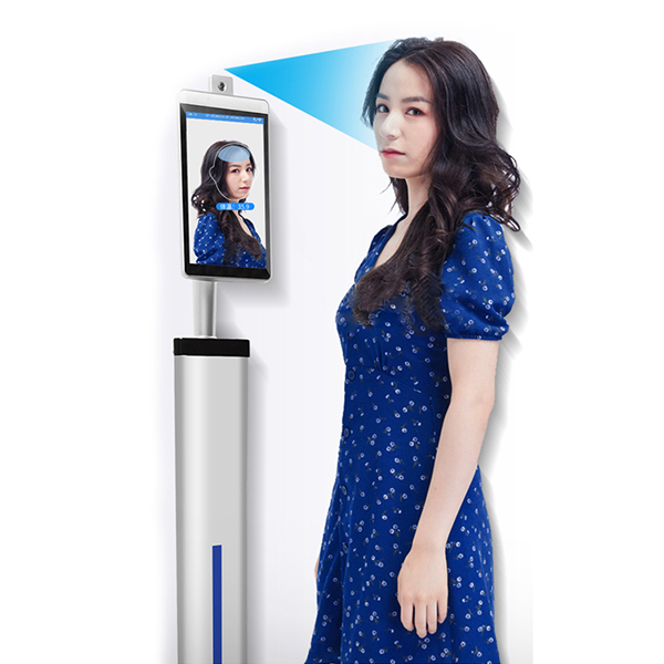Thermal No Touch 8 Inch Kiosk Face Recognition Thermometers