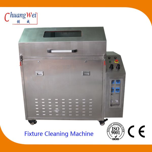 Wave Solder SMT Cleaning Equipment 80L Powerful With 3 Levels Filter System