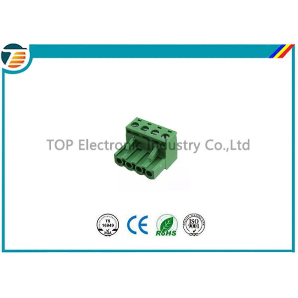 4 Pin Electrical Terminal Block Connectors 4POS STR 5.08MM OSTTJ045153