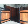 Modular Metal Horse Stalls With Latches And Boarding For Pre Built Horse Barns for sale