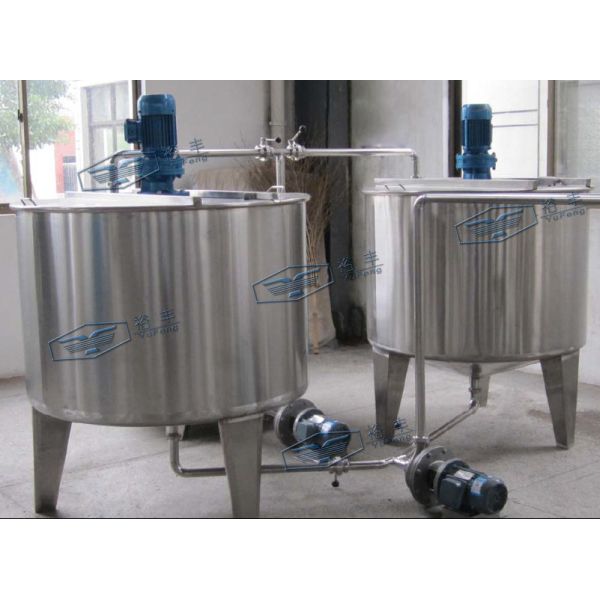 2000L Stainless Steel Mixing Tank For Juice Processing Equipment