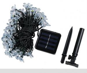 Solar Powered LED String Light, Outdoor Flower Fairy Light with 23ft 50 LEDs Blossom Light Manufactures