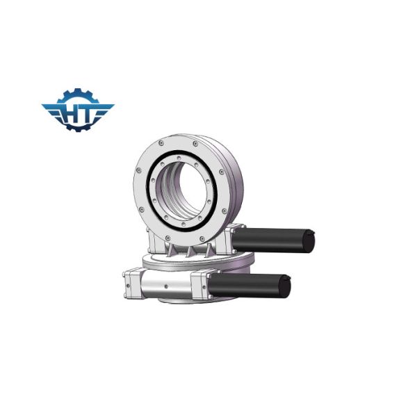Top Precision Low Speed Dual Axis Slew Drive IP66 For PV Tracking System And CSP Station