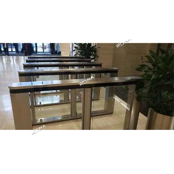 Safety Performance Speed Gate Turnstile High Intelligent Access Control 100 Watt