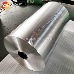  8 - 50 Mic Silver Aluminum Foil Roll 1 / 3 / 5 / 8 Series Food Grade Manufactures