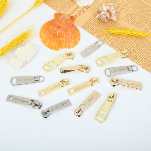 Alalamu Swimwear Gold Metal Zipper Pulls Wearproof