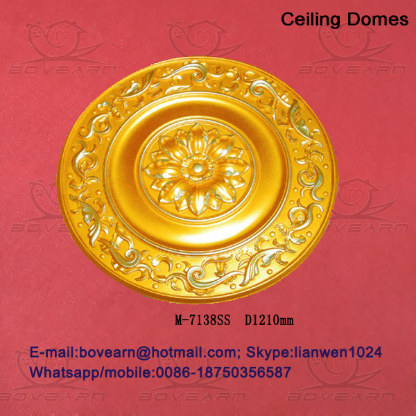 Large recessed ceiling domes/ pu ceiling medallions