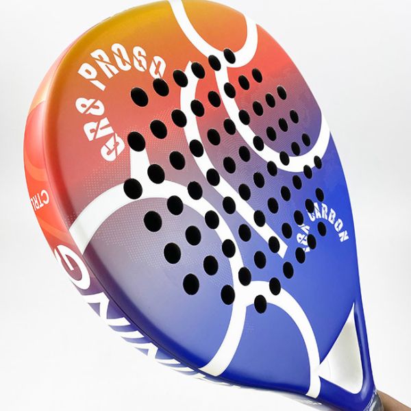 Pelotas Beach Tennis Paddle Racquets De Padel Carbon Fiber Baddle Racket