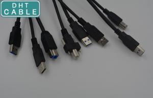 China Different Length 0.3 - 5.0 Meters USB Cable Assembly Industrial Grade In All Interface on sale