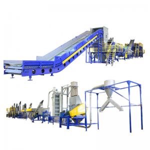  Industrial Waste Plastic Washing Recycling Machine With Stainless Steel Tank Manufactures
