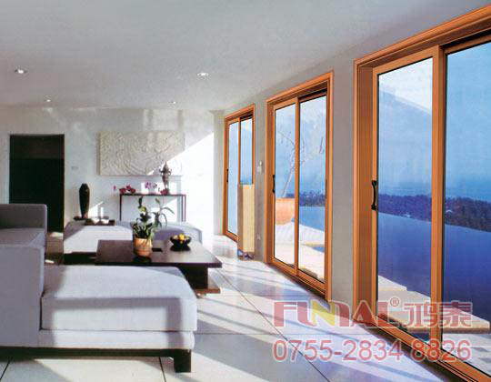 EPDM 9A 2.28pvb Sound Insulation Aluminum Doors 120mm Depth For House