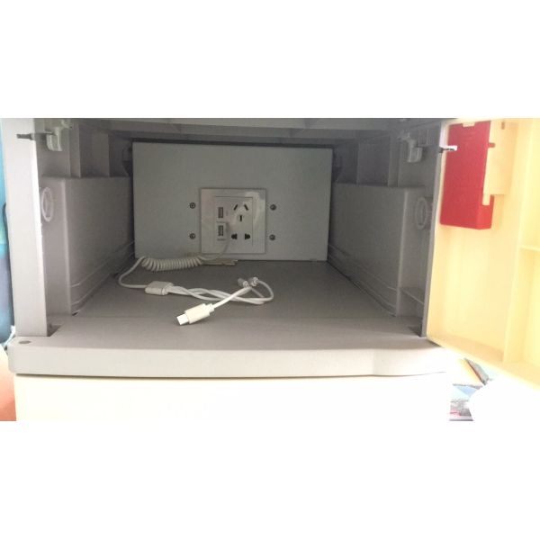 Colourful Smart ABS Plastic Lockers For Water Baths Place 176*310*460mm