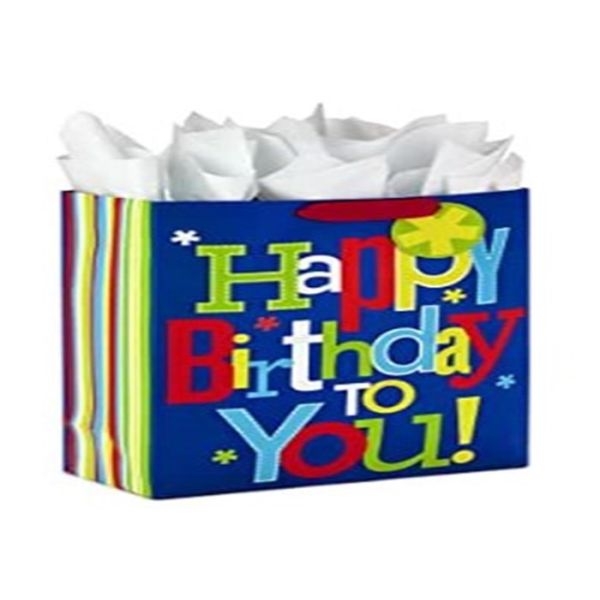 Kids birthday bag with special logo and beautiful printing