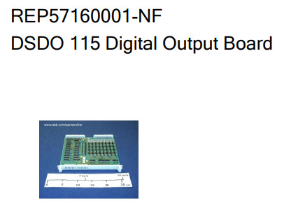DSDO 115 57160001-NF ABB Digital Output Board