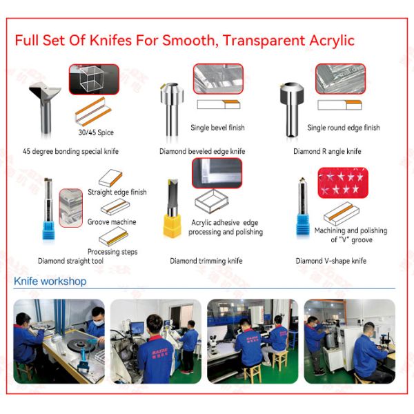 2.5kw 10A Electric Acrylic Trimming Machine Length 1000mm 250kg Small 45 Degree Beveling Rounded Edge Polishing Machine