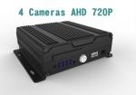 AHD Mobile Vehicle DVR 4 Cameras In 720p Resolution Support 3G 4G GPS WIFI