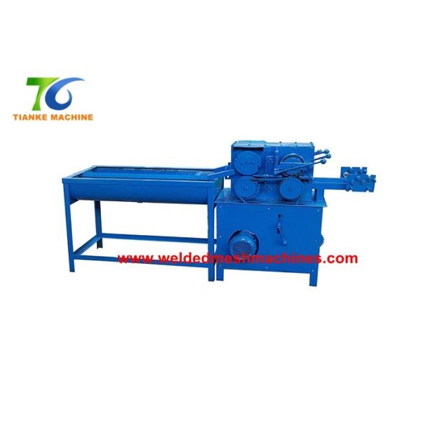 Construction 1.5kw Galvanized Wire Cutting Machine 400mm 450mm Length
