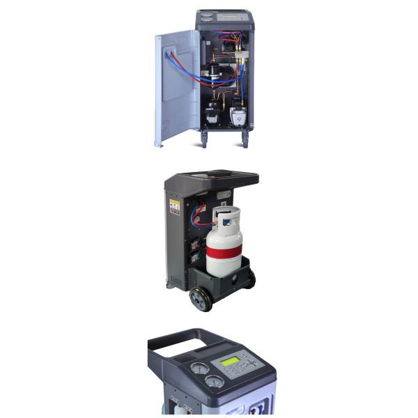 Recharge Recycle Air Con AC Gas Recovery Machine A/C Service Station For R1234yf