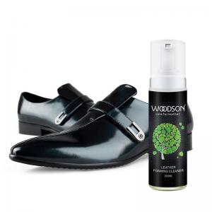  All Purpose Leather Shoe Cleaner Kit Leather Boots Foaming Cleaner Solution Spray Manufactures