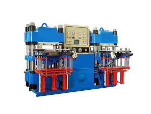  Vulcanized Rubber Compression Moulding Machine Multilayer 2 Stations Manufactures