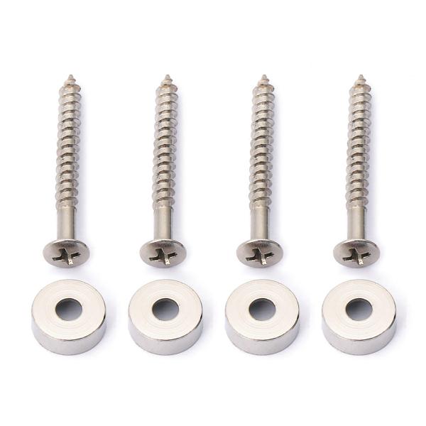 14 MM Bass Neck Screws Set Of 4 Pieces For Durable Bass Guitar Upgrades