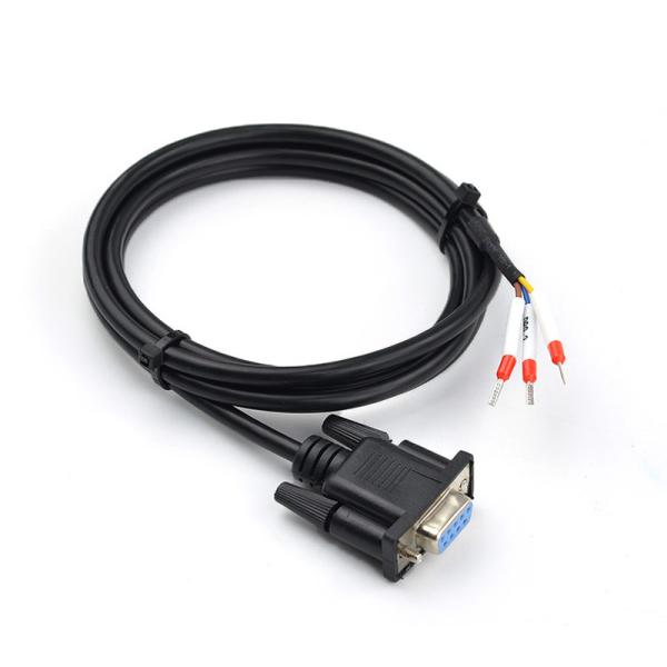 DB9 Female Connector RS232 Serial RXD TXD GND Port to 3-pin Terminals Exapansion Cable